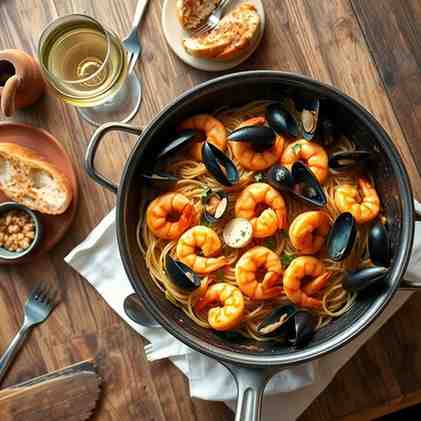 Taste of Spain - Easy Seafood Fideuà Recipe